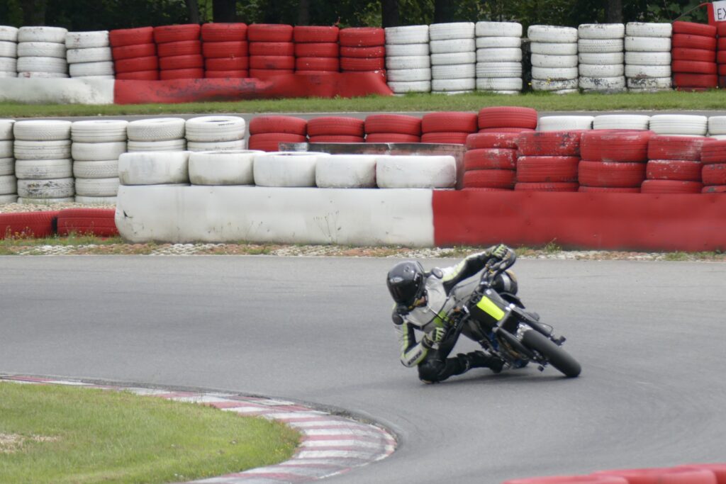 Niclas Scherer beim Pitbike-Training in Spa-Francorchamps